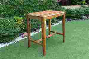 Conjunto de Comedor para Exteriores Resistente con Estructura de Madera de Acacia - Product Image 3