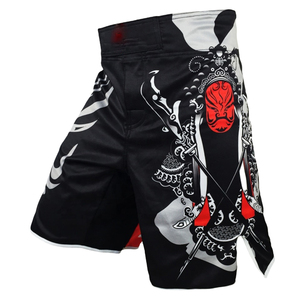 Shorts de combat MMA unisexes personnalisés Muay Thai Kickboxing Boxe Grappling BJJ No Gi/Custom Gi Spandex/Nylon 240g Respirant Ample - Product Image 1