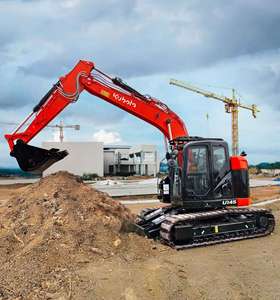 รถขุดขนาดเล็ก Kubota U55-4 ของแท้จากญี่ปุ่น รถขุดไฮดรอลิกแบบตีนตะขาบ Kubota U55-4 มือสอง สำหรับงานก่อสร้างในฟาร์ม ราคาพิเศษ - Product Image 6