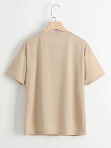 เสื้อยืดทรงหลวมสำหรับผู้หญิง เสื้อยืดผู้หญิงใส่สบายสำหรับทุกวัน คอลเลคชั่นใหม่ ออนไลน์ รับราคาดีที่สุด - Product Image 2