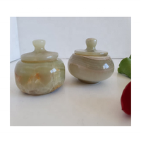 Petite pot à sucre en onyx véritable pour la décoration, de haute qualité, écologique, décoration de Noël pour la maison, couleur personnalisable