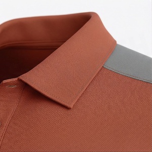 เสื้อโปโลกอล์ฟชาย แขนสั้น ผ้าฝ้าย ใส่สบายสำหรับฤดูร้อน ไซส์ใหญ่ แห้งเร็ว ระบายอากาศได้ดี สีสันปรับแต่งได้ - Product Image 4