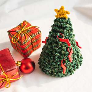 DIY Package Lambs Wool Mini <b>Christmas</b> <b>Tree</b> - Product Image 3
