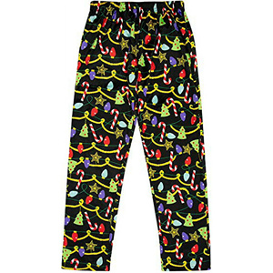 Pantalones de pijama para mujer, largos, con estampado de renos y copos de nieve, suaves y cómodos, para otoño y verano, con cintura elástica - Product Image 4