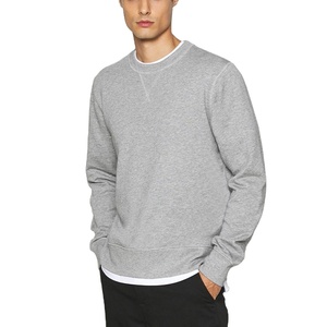 Sweat-shirt à col rond à manches longues 100% coton Hiver OEM Design personnalisé Sweat-shirts pour hommes - Product Image 4