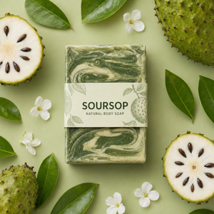 Savon Solide Personnalisé au Corossol – Soin Naturel pour le Bain – Formule Enrichie en Extrait de Corossol – Mousse Douce et Crémeuse – Nettoyage Doux et Lissant - Product Image 6