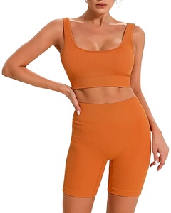 Nuevos Conjuntos Deportivos, Conjunto de Yoga, Sujetador Deportivo y Leggings, Conjuntos de Yoga para Fitness, Mujer - Product Image 5