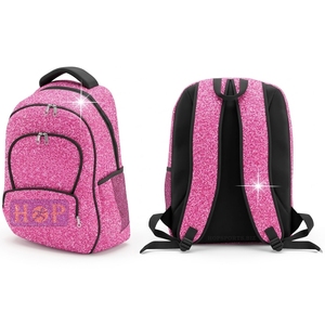 Mochila Negra Brillante Personalizada para Animadoras - Mochila Brillante con Logotipo y Nombre Personalizados y Fabricante de Bolsas Deportivas - Product Image 4