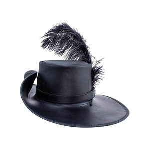 Customized Unisex Adjustable Breathable Genuine Leather Cowboy <b>Hat</b> For Adults With Custom Logo Embroidery Four Seasons - Product Image 1