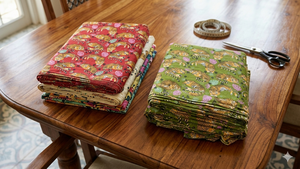 Tissu en coton peigné tissé léger, absorbant l'humidité, respirant, écologique, uni, imprimé tigre, Le Souvenirs - Product Image 3