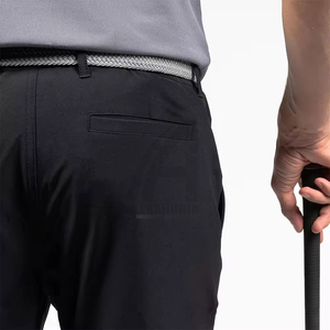 Pantalon de golf pour homme 100 % coton, respirant, écologique, séchage rapide, faible MOQ, sur mesure, dernier design, effet délavé, pour la vente en ligne - Product Image 6
