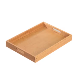 Plateau en bois de noyer avec incrustation de mop naturel, fait main, écologique, poli, artistique, pour la décoration de la maison et les célébrations - Product Image 1