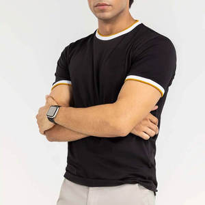 <b>Mens</b> slim fit casual t shirt <b>stretch</b> breathable fabric stylish comfortable everyday wear clothing for gym and daily outfit - Product Image 6