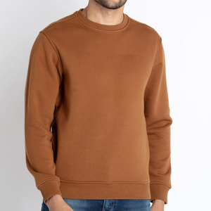 Sweat-shirt décontracté pour homme en polyester/coton, doublé, respirant, écologique, avec poche, couleur unie, logo personnalisé numérique, automne-hiver - Product Image 1