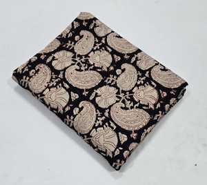 Tissu imprimé à la main de Jaipur, tissu en coton imprimé à la main, tissu indien fait main pour robes, fournisseur de tissus en coton en gros - Product Image 2