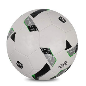 Ballon de football personnalisé en PVC/PU, imprimé, professionnel, en cuir thermocollé, pour match, nouvelle arrivée - Product Image 1