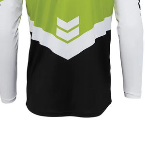 Camiseta de Carreras Personalizada para Hombre - % Poliéster Transpirable, Manga Larga, Logotipo Frontal, Tallas Grandes, Motocross, Ciclismo, Equipo Personalizado - Product Image 2