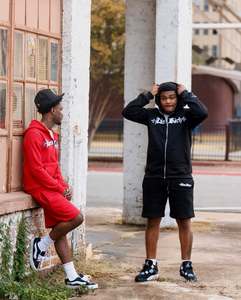 ชุดเซ็ตเสื้อยืดแขนสั้นและกางเกงขาสั้นลำลองสำหรับฤดูร้อนแบบยูนิเซ็กซ์ พิมพ์ลายตามสั่ง แห้งเร็ว ผลิตจากโพลีเอสเตอร์/คอตตอน - Product Image 6
