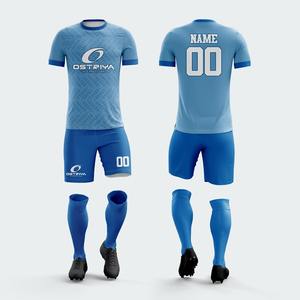 Conjunto de Uniforme de Fútbol de Secado Rápido con Logotipo Personalizado 2026, Uniforme de Entrenamiento para Hombre, Camiseta de Fútbol con Estampado por Sublimación, Estilo Top, Kit de Uniforme de Fútbol - Product Image 5