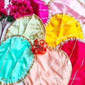 กระเป๋าผ้าไหมแบบหูรูดลายดอกไม้หลากสีมาใหม่หรูหราสไตล์แฟชั่นงานแต่งงาน - Product Image 5