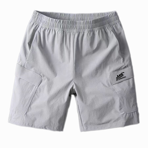 Pantalones Cortos Cargo Personalizados para Hombre, de Secado Rápido, para Verano, Casuales, con Cintura Elástica, Marca Privada, Fabricante OEM - Product Image 1