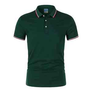 Camiseta Premium de Alta Calidad, 100% Fibra de Poliéster, Multicolor Opcional, Camiseta Polo de Manga Corta con Cuello Solapa para Hombre - Product Image 5