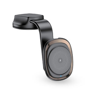 Support magnétique sans fil pour téléphone Roadpower (RP-MH-728) avec charge rapide, 360° °   Support rotatif pour grille d'aération/tableau de bord avec fixation robuste - Product Image 1