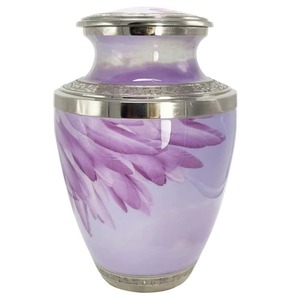 Top Selling Durable Modern Aluminum Funeral Urn Handmade <b>Memorial</b> Storage Container for Adult Ashes - Product Image 5