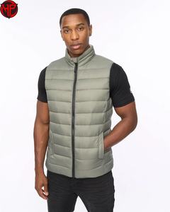 Gilet matelassé Gilet d'hiver chaud pour homme Gilet matelassé rembourré pour l'extérieur Gilet sans manches doublé de polaire épais Gilets gonflés - Product Image 3