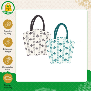 Bolsa de Compras de Yute de Excelente Calidad para Uso Diario en la Oficina, con Diseño Nuevo y Patrón Personalizado, con Bonito Estampado a Bajo Precio - Product Image 5