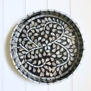 Handmade Rectangular Mother Of Pearl Inlay Serving <b>Tray</b> Luxury White Shell Decorative <b>Tray</b> Home Decor Eco-Friendly Mop Platter - Product Image 5