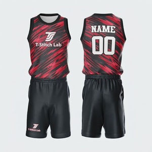 Low MOQ <b>Top</b> Manufacturer Factory Direct Supplier Sleeveless Quick Dry <b>Men</b> <b>Basketball</b> Uniform Sportswear 100% Polyester - Product Image 4