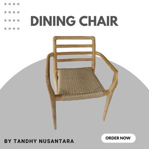 Chaises de salle à manger modernes en bois de teck pour patio mobilier d'extérieur et de salle à manger chaises en rotin qualité supérieure directe d'usine - Product Image 6