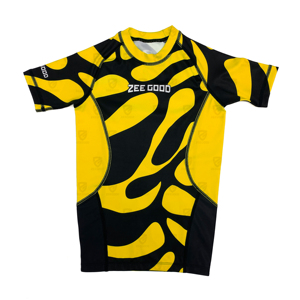 Rashguard tendance 2026 à manches courtes, imprimé par sublimation, respirant, personnalisé pour BJJ MMA Jiu-Jitsu, sur mesure pour enfants - Product Image 1