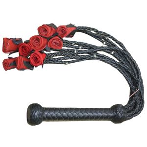 Handmade <b>Leather</b> Whip With Braided Design And Secure Grip For Equestrian Use - Product Image 5
