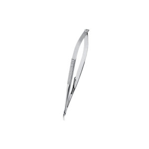 Porte-aiguilles chirurgical micro à poignée verrouillable, instrument chirurgical de précision en acier inoxydable pour la chirurgie générale, certifié CE - Product Image 4