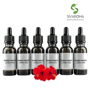 Aceite Portador de Hibisco a Granel, Prensado en Frío, Aceite Herbal Natural para el Cuidado del Cabello y Nutrición de la Piel, Fabricante de la India - Product Image 4