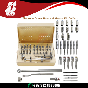 Kit Maestro para Extracción de Implantes y Tornillos, Juego de Llaves de Trinquete y Brocas de Garra - Product Image 3