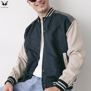 Latest Style Wool Make Your Own High Quality Best Selling Casual Wear Soft Touch Fabric Men Out Door Wear Varsity Jacket - Product Image 5
