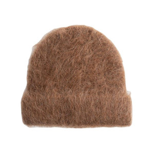 Bonnets en mohair de haute qualité pour l'hiver, tissu confortable, bonnets en mohair tendance 2026 - Product Image 1