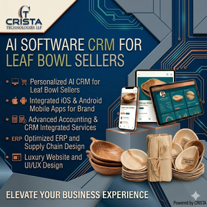 Conception de site web, application mobile e-commerce, logiciel d'IA, CRM pour les vendeurs de Leaf Bowl, plugin WordPress Shopify, modèle de logiciel d'IA - Product Image 1