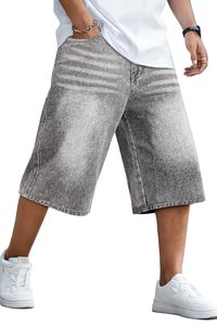 Pantalones Cortos de Moda Urbana para Hombre, Estilo Vintage, Personalizados, de Mezclilla, para Verano, Venta al Por Mayor - Product Image 6