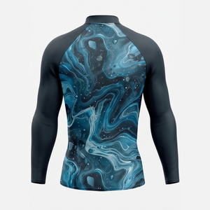 เสื้อว่ายน้ำแบรนด์สั่งทำ UPF 50+ ป้องกันแสงแดด แห้งเร็ว ขายส่ง - Product Image 2