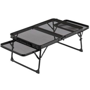 Portable 3 ft Picnic Table with Wing Panels for Outdoor Picnics and Gatherings - Product Image 1