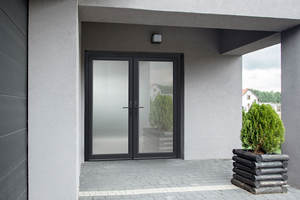 Puerta Interior Abatible de Alta Calidad, con Aislamiento Térmico, de Aleación de Aluminio y Doble Vidrio Templado - Product Image 3