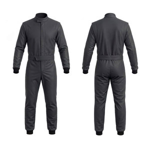 Custom Track Competition Overalls Lightweight <b>Full</b> <b>Body</b> Driver <b>Suit</b> Breathable Fabric Durable Professional Construction Overall - Product Image 1