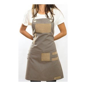 Delantal de Trabajo de Lona de Lujo con Múltiples Bolsillos, Impermeable, Profesional, para Bartender, Camarero, con Bordado de Marca Personalizada - Product Image 1