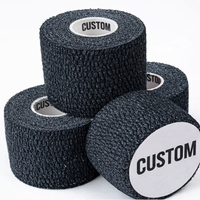 Cinta Adhesiva Elástica de Algodón para Crossfit, Levantamiento de Pesas y Deportes, con Protección para el Pulgar