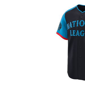 Maillot de baseball athlétique haute performance à boutons, uniforme d'équipe respirant en maille, vente en gros directe usine - Product Image 3