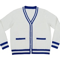 Pull-over en acrylique jacquard personnalisé avec logo brodé pour femme, cardigan long tricoté confortable, idéal pour l'hiver